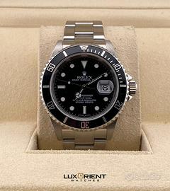 ROLEX SUBMARINER ACCIAIO 16610