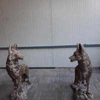 Cani da decorazione per esterni