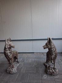 Cani da decorazione per esterni
