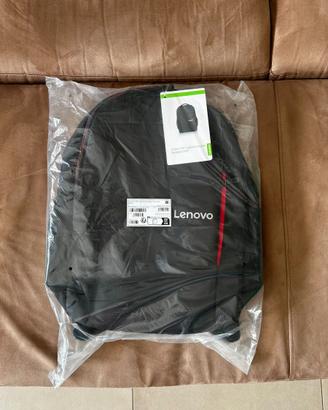 Zaino Lenovo per notebook - 15,6" - Nero - NUOVO -