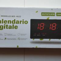 OROLOGIO DIGITALE PARETE LED