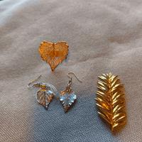 Orecchini,anello e ciondolo