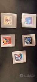 Giochi vari Gameboy Vintage anni 80-90