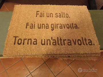 zerbino ironico  40x 60 cm