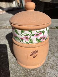 Barattolo in terracotta Caffé Vergnano Vintage