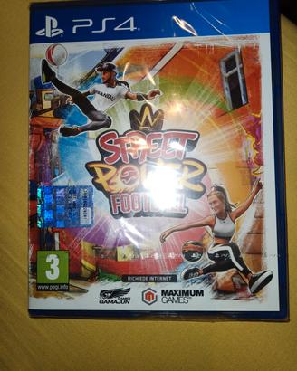 Street Power football -gioco PS4 nuovo sigillato