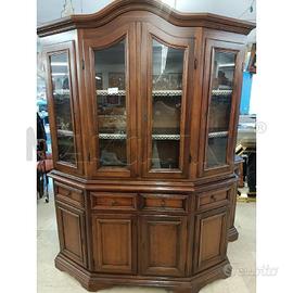CREDENZA DOPPIO CORPO CON VETRINETTA