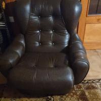 poltrone in vera pelle