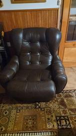 poltrone in vera pelle