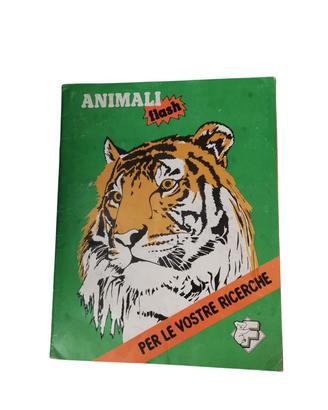 Album figurine Animali Flash Lampo 1980