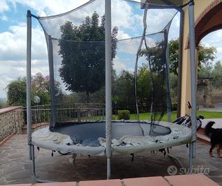 Trampolino tappeto elastico 240 cm