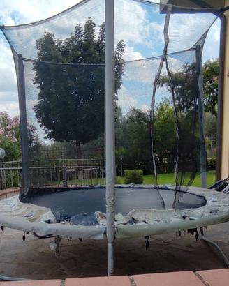 Trampolino tappeto elastico 240 cm