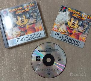 GIOCO PS1 TOPOLINO E LE SUE AVVENTURE 