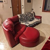 Divano Angolare Vera Pelle