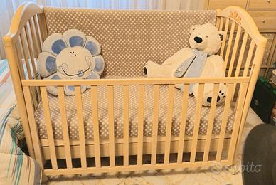 Culla Mibb con cassettiera e materasso