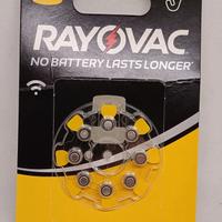 Rayovac  batterie apparecchi  acustici 10 1,45 V.
