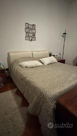 Letto contenitore con materasso