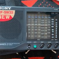 Radio vintage Sony ICF-SW22