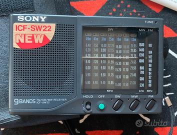 Radio vintage Sony ICF-SW22