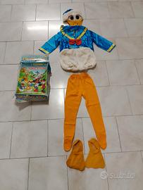 costume di carnevale paperino Disney anni 80 