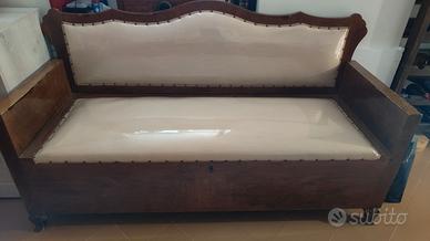 divano panca vintage contenitore