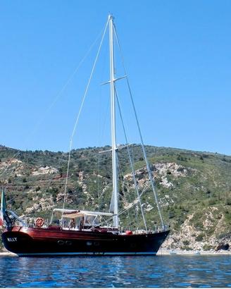 Imbarcazione classica in legno 63ft one off Mostes