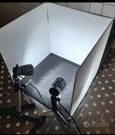 Studio Fotografico Portatile Illuminato