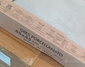piastrelle 45x45 grigie grip