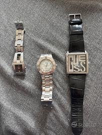 Lotto 3 orologi(2 Guess/1 Breil)