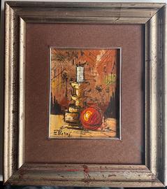 Quadro vintage anni '60/70 - Espressionismo astrat