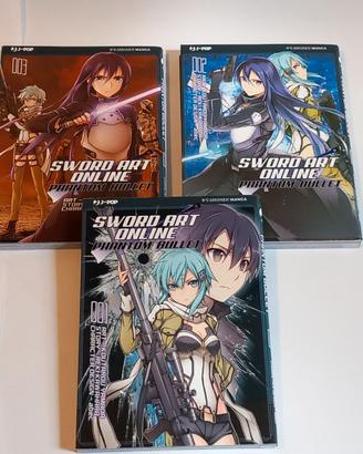 Manga Sword Art Online Phantom Bullet completo