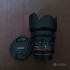 OBIETTIVO SAMYANG 50MM F1.5 CANON EF