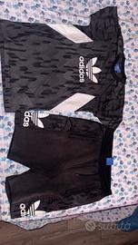 Completo adidas uomo come nuovo taglia M