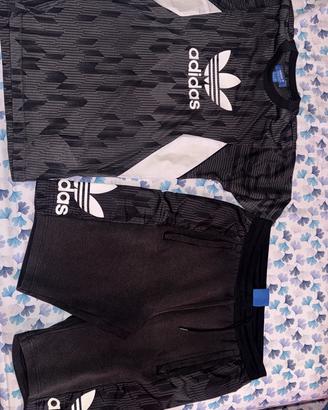 Completo adidas uomo come nuovo taglia M