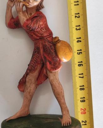 Statuina Presepe Vintage "Suonatore di Flauto / Za