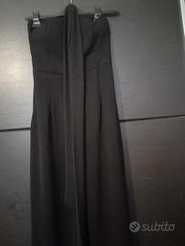 Tutina nera corpetto con Coppe