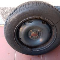 1 ruota ferro completa 4x108 Ford Fiesta e altre