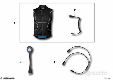 Gilet termico HeatUp nelle taglie S - M - L