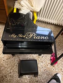 Pianola per bambini 3/7anni con sgabello