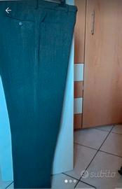 pantaloni uomo misto lana 