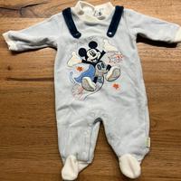 Tutina topolino disney 0/1 mese