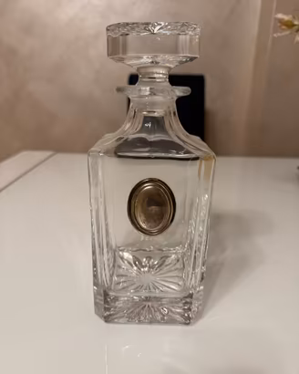Bottiglia Decanter da Liquore / Whisky in Cristall