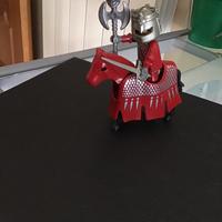 Playmobil cavaliere con cavallo