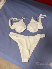 Costume bianco 2 pezzi