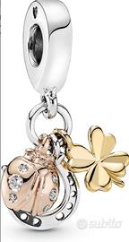 Pandora bead charm trio argento 925