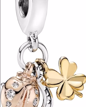 Pandora bead charm trio argento 925