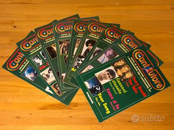 Lotto riviste Cantautore DeAgostini testi accordi