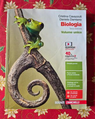 Biologia Volume unico terza edizione Zanichelli