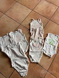 abbigliamento neonata body  vestiti  pagliaccetto 