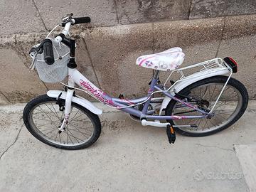 bicicletta da bambina taglia 20